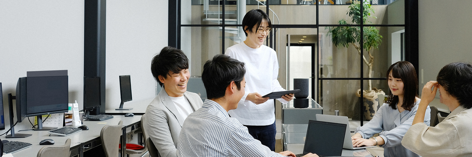grofield 打ち合わせの様子