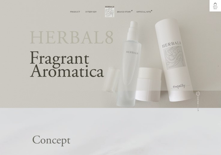 制作実績 株式会社HERBAL8